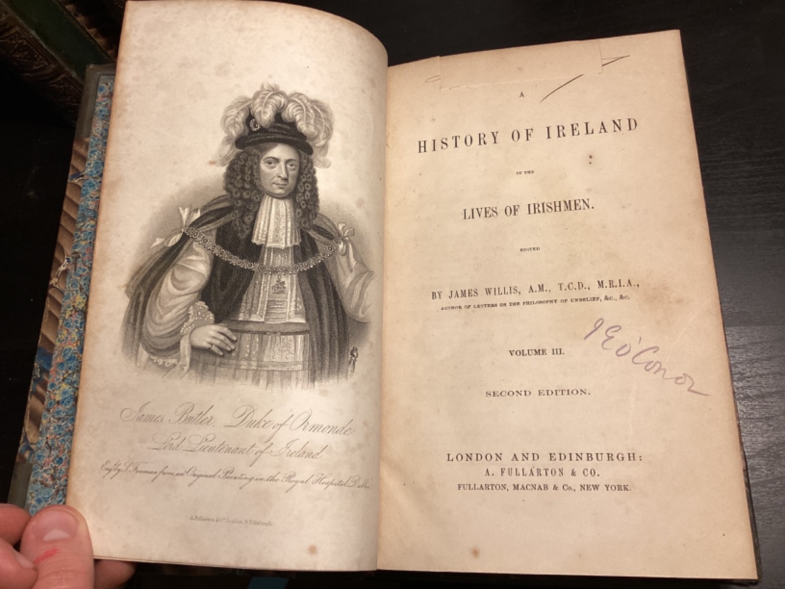 C. 1840s 6 Vols. A History Of Ireland In The Lives Of Irishmen – James Willis