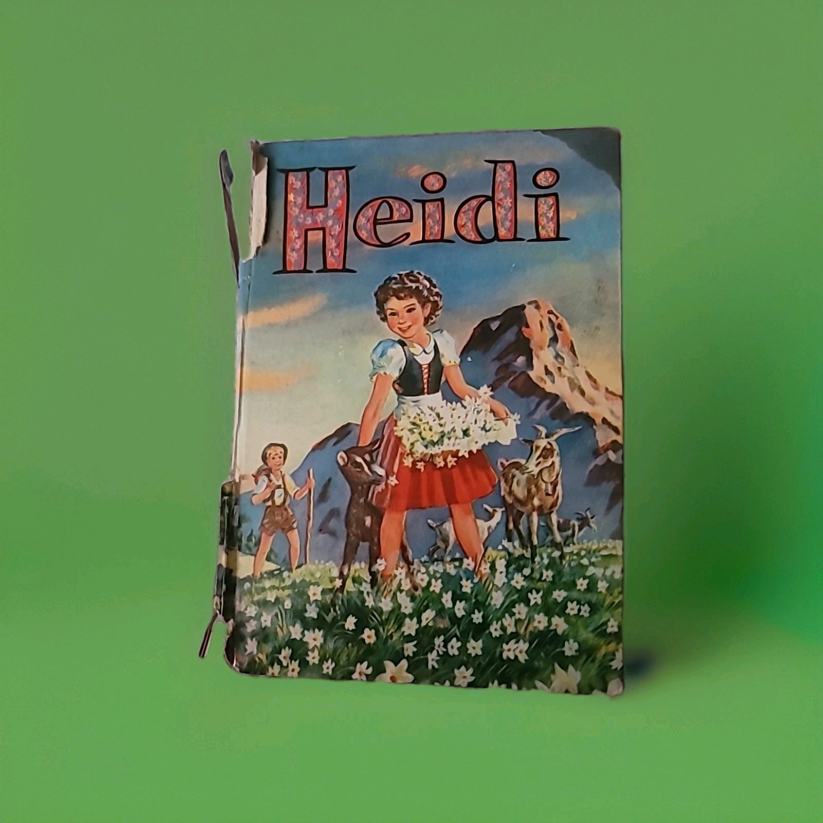 Heidi-book by johanna spyri Published By Whitman Publishing Company 1955