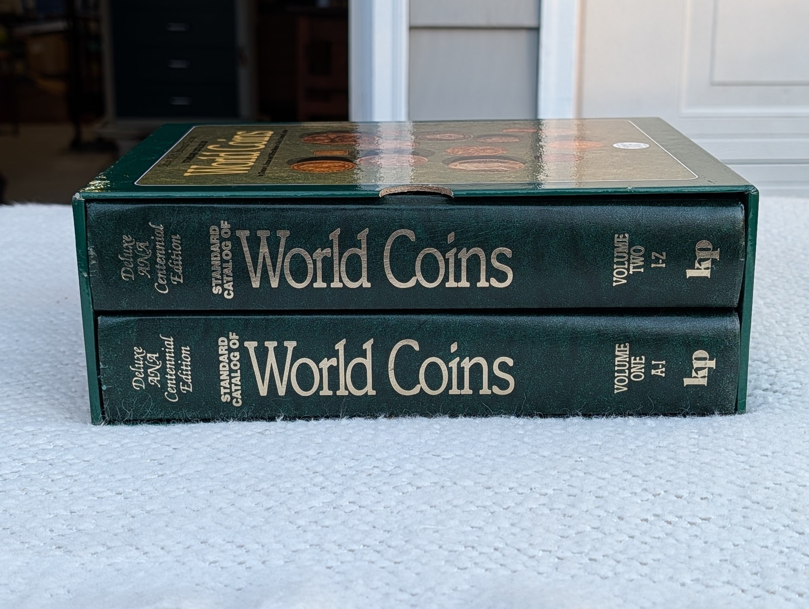 Deluxe ANA Centennial Edition Standard Catalog of World Coins, 2 Volume Box Set