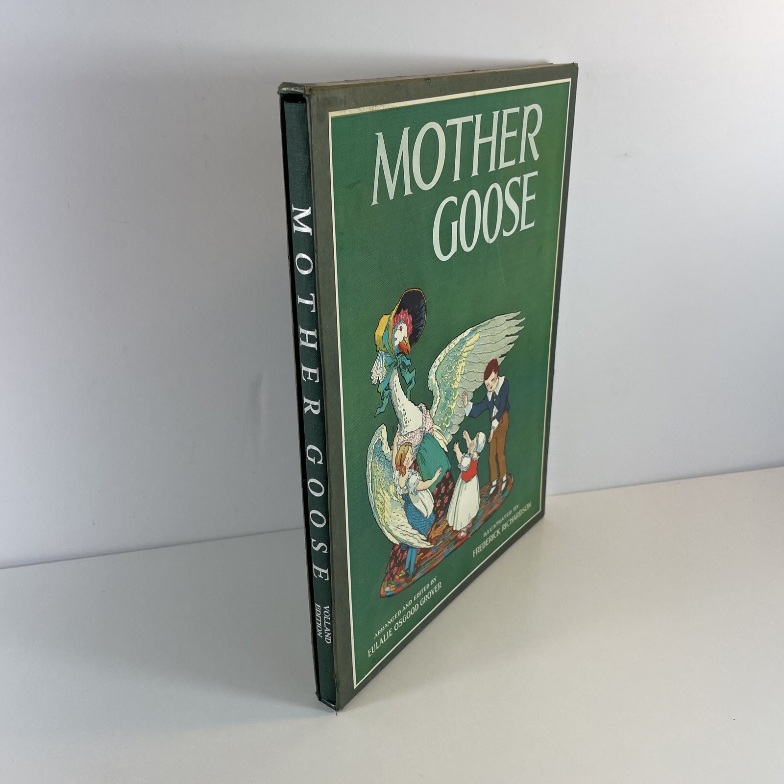 Vintage 1915 Mother Goose Book Volland Edition Grover & Richardson Donohue & Co