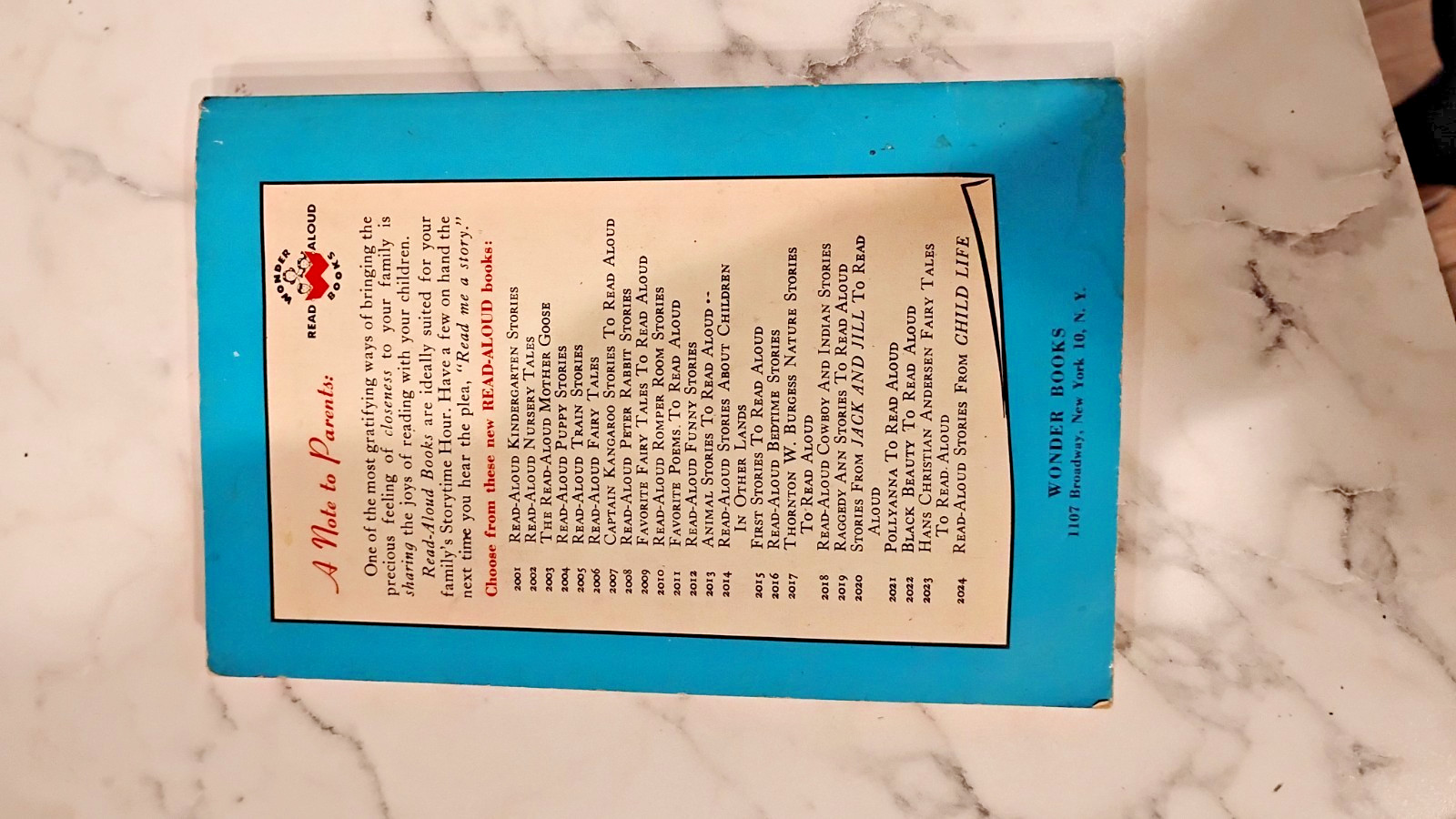 Raggedy Ann Stories To Read Aloud 1960 paperback book Wonder Books #2019