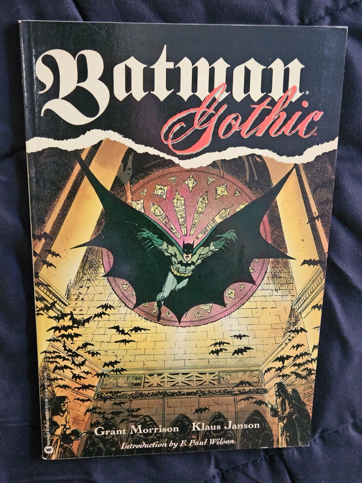 BATMAN: GOTHIC TPB Warner Books 1992 Vintage DC Comics