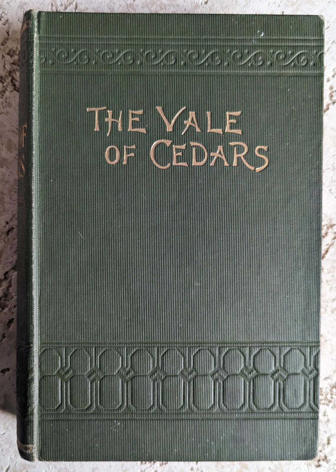The Vale Of Cedars Or The Martyr By Grace Aguilar, 1901 Jewish Rare