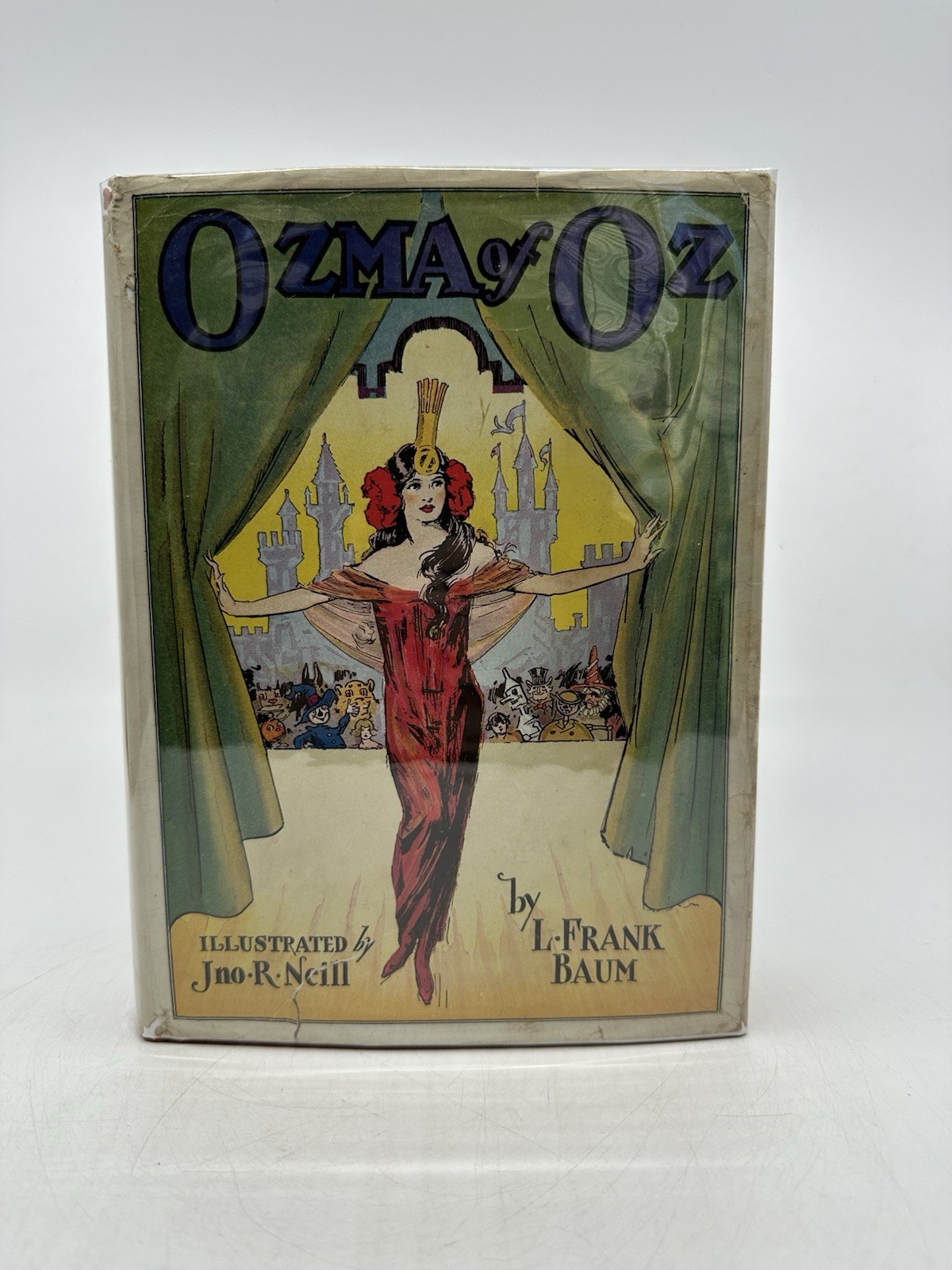 Ozma of Oz L Frank Baum Jno R Neill Vintage HC w/DJ Reilly & Lee 1907 The Wizard