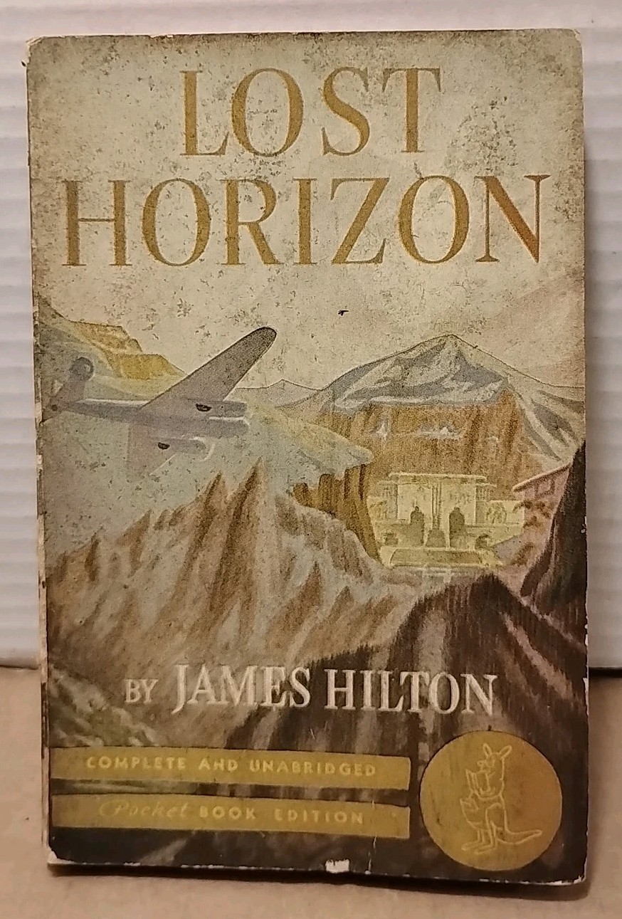 Lost Horizon by James Hilton – 1941 – Pocket Books – Vintage Paperback