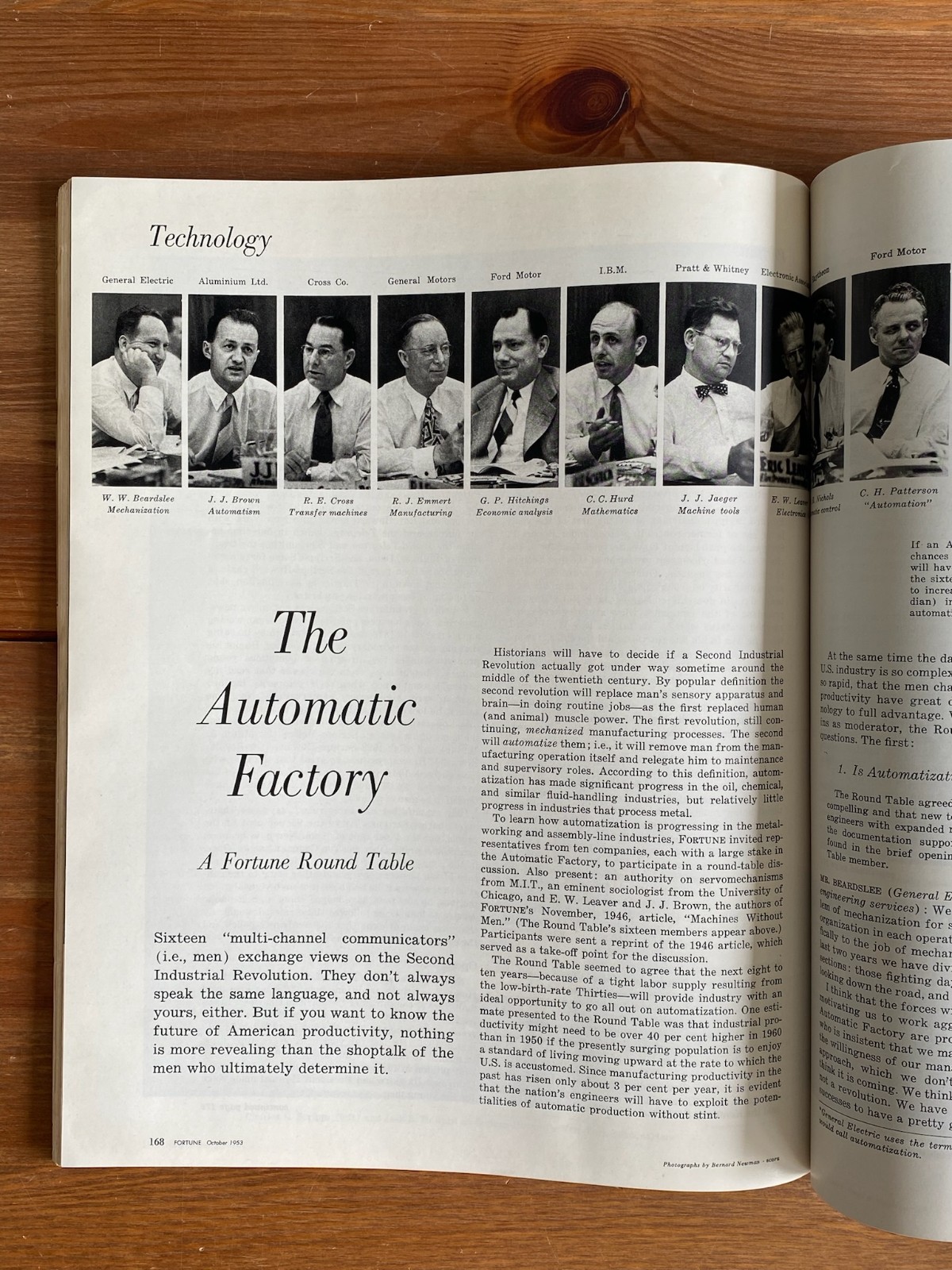 Postwar Business ~ Fortune October 1953 ~ Food Market Automation Wall Street