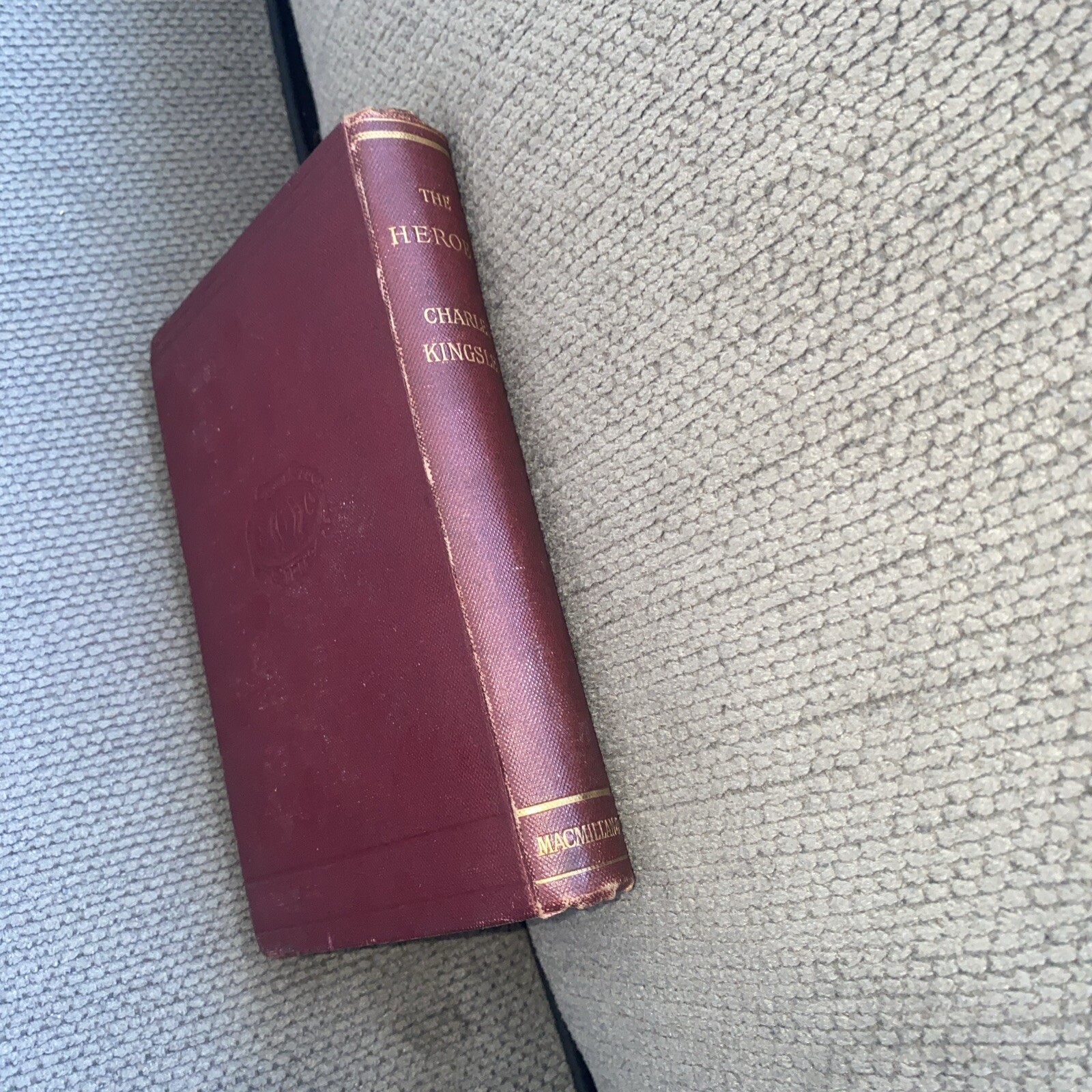 Kingsley, Charles. The Heroes or Greek Fairy Tales for My Children Vtg 1892