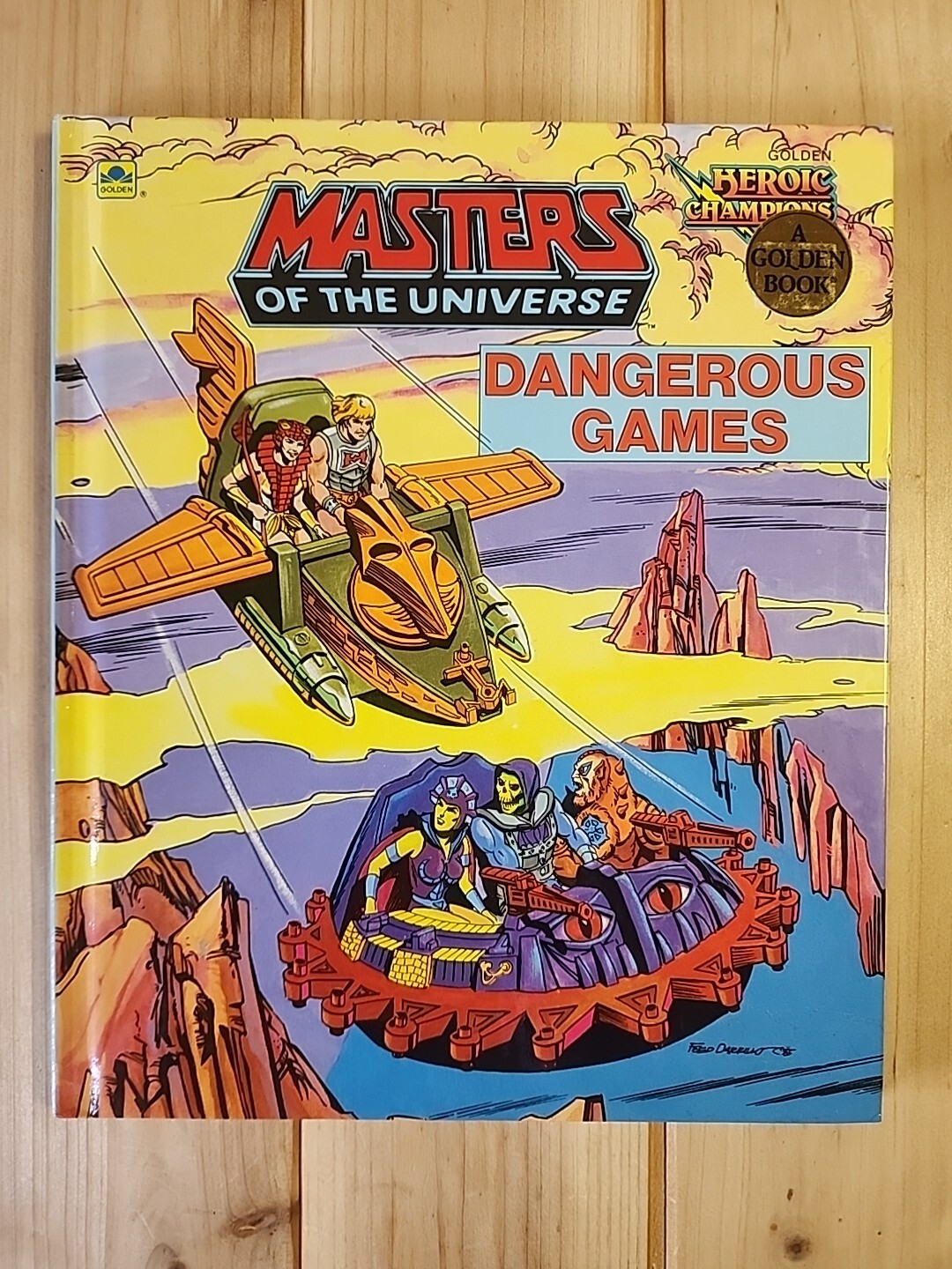 Mark Sufrin Masters of the Universe DANGEROUS GAMES He-Man 1985 First Printing