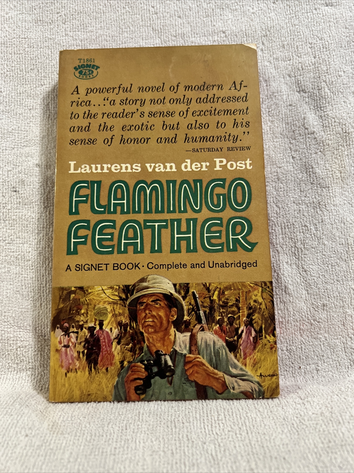 Flamingo Feather by Laurens van der Post 1960 Signet T1861 adventure novel pb