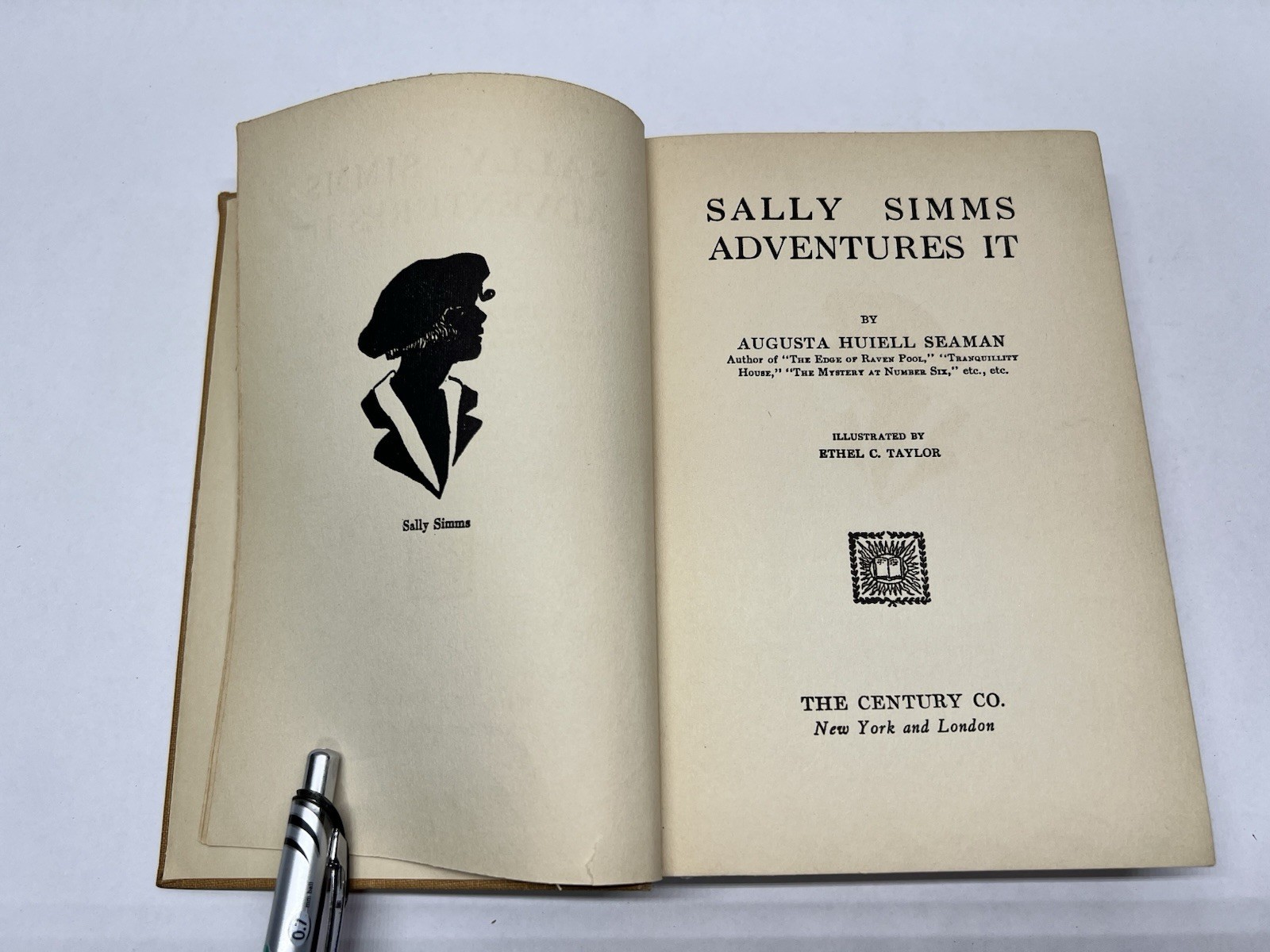 Sally Simms Adventures It, Augusta Huiell Seaman – 1924 – 1st Ed HC