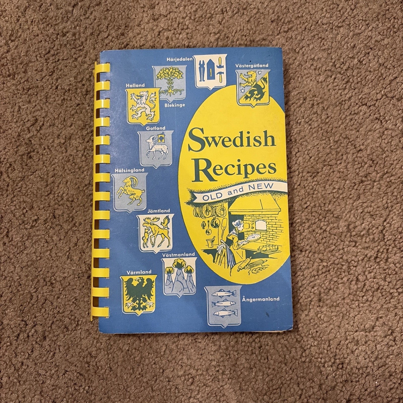 “Swedish Recipes Old And New,” 1955 Vintage Cookbook