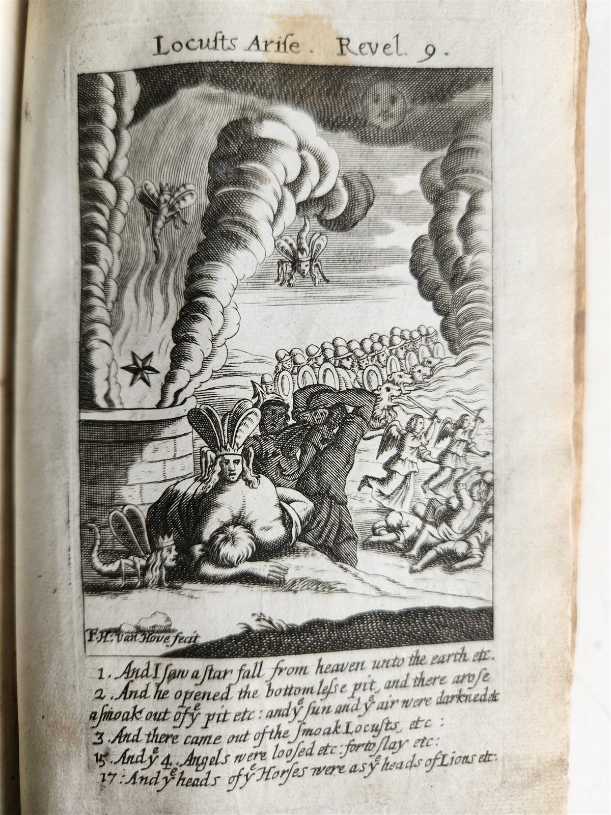 1695 BIBLE in ENGLISH OLD TESTAMENT antique ILLUSTRATED w/ NUMEROUS PLATES