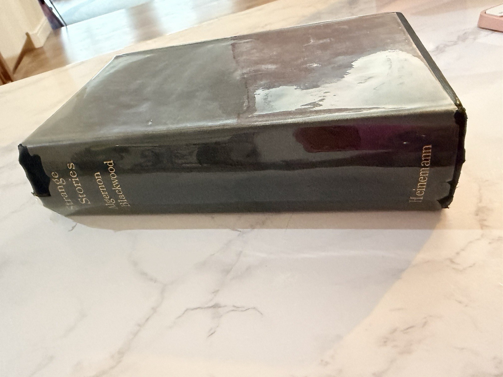 STRANGE STORIES ALGERNON BLACKWOOD 1ST EDITION 1929 HEINEMANN RARE HC DJ OOP