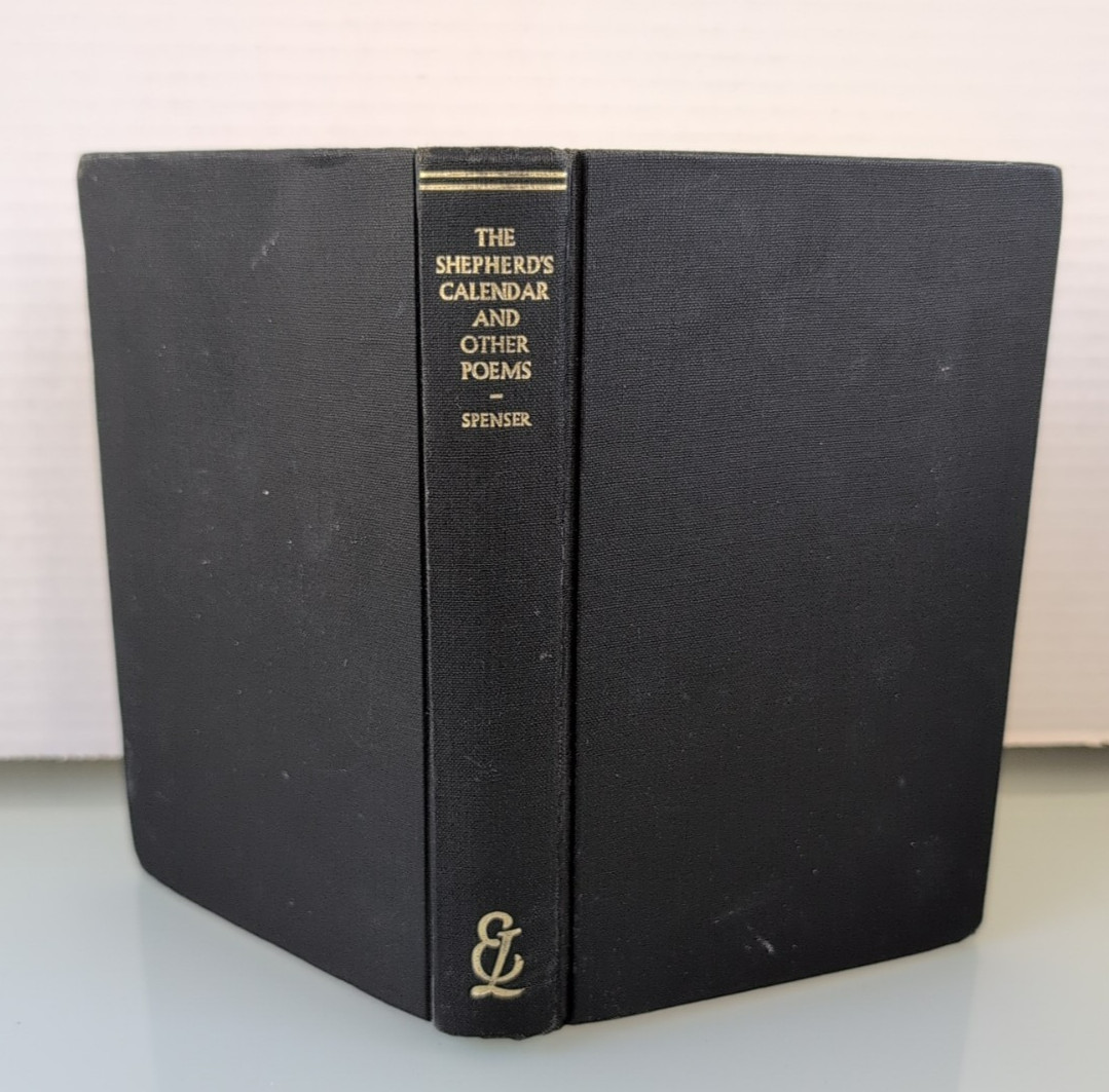 Vintage The Shepherd’s Calendar by Edmund Spenser 1965 Hardcover