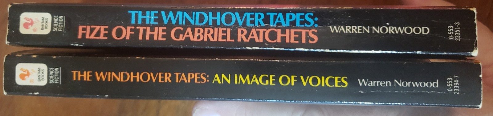Lot 2 Warren Norwood PB’s The Windhover Tapes Image Voices Fize Gabriel Ratchets