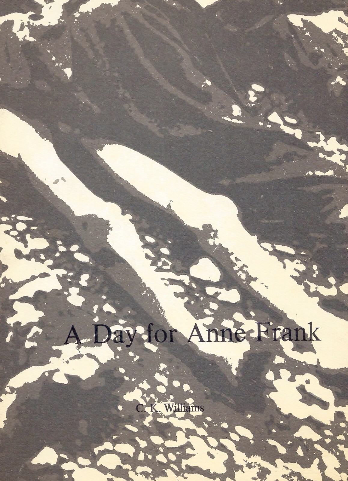A Day for Anne Frank by C. K. Williams (The Falcon Press, 1968, Softcover)