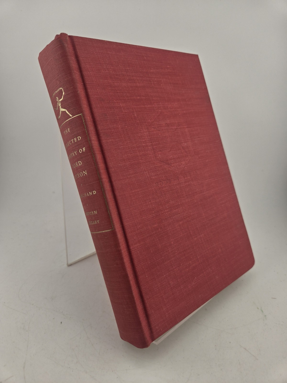 Lord George G Byron / The Selected Poetry of Lord Byron 1951