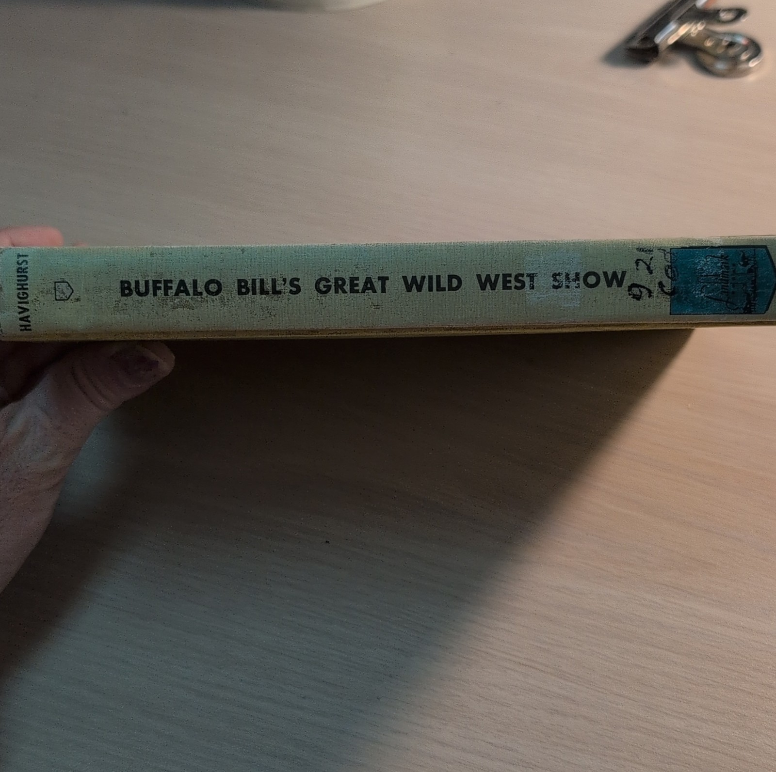 1957 Walter Havighurst Buffalo Bill Wild West Show 1st Ed Illustrated HC Hale