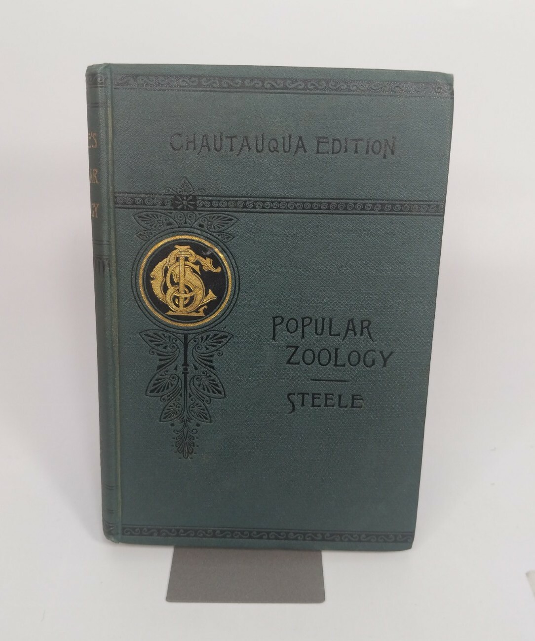 1887 Popular Zoology by J Dorman Steele – Rare First Edition Hardcover Book