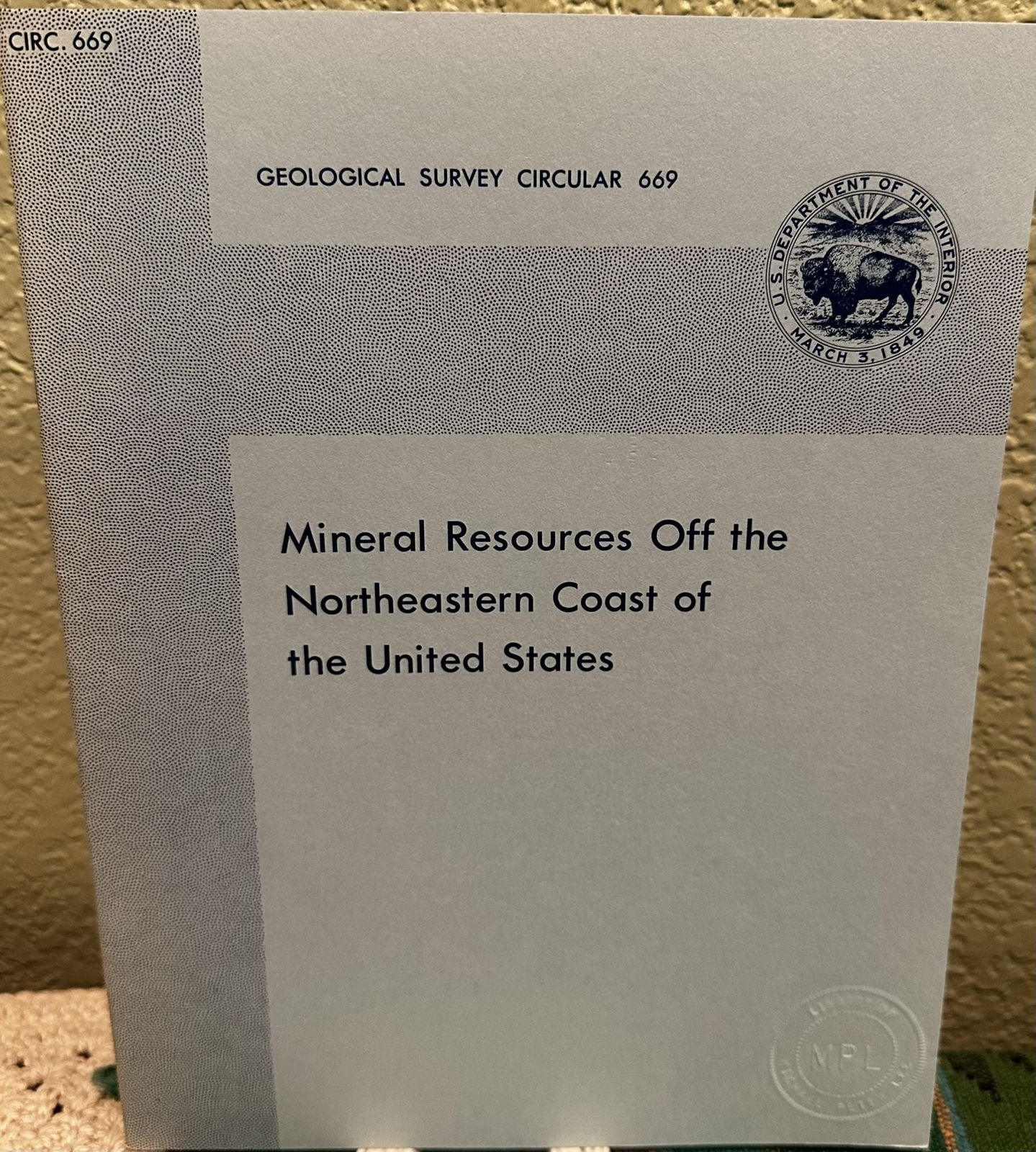 Frank T Manheim / Mineral Resources Off the Northeastern Coast of The United