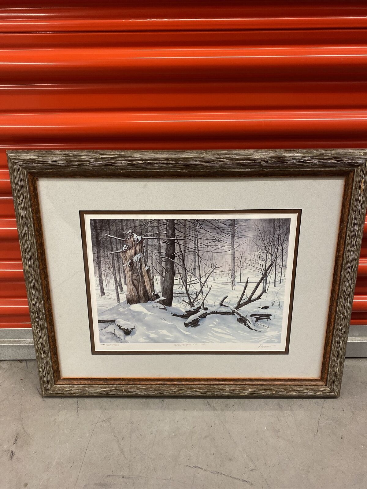 John A Morrow Painting Art Symphony Of Life New York Signed 14×18