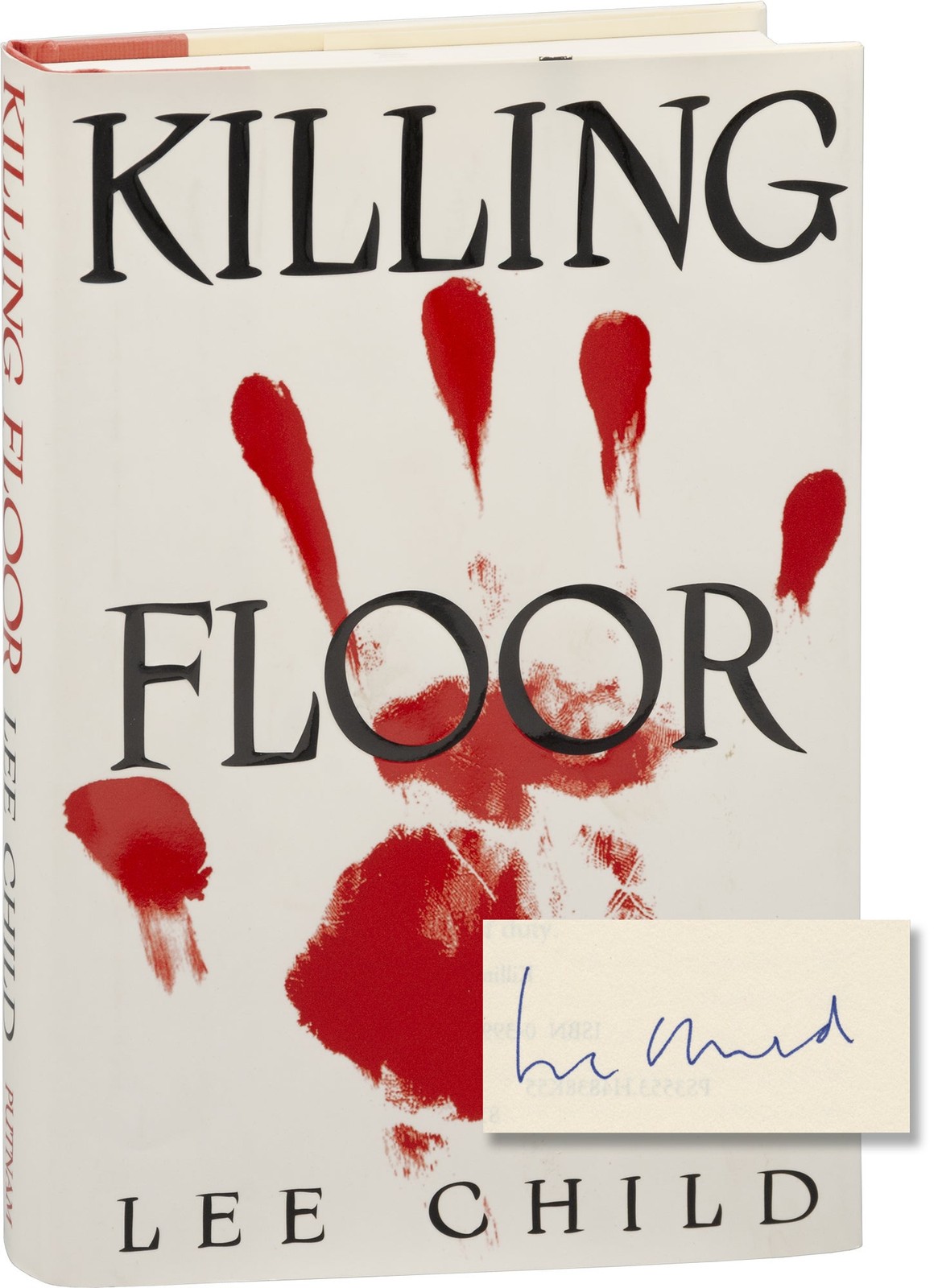 Lee Child KILLING FLOOR Signed First Edition 1997 #168552