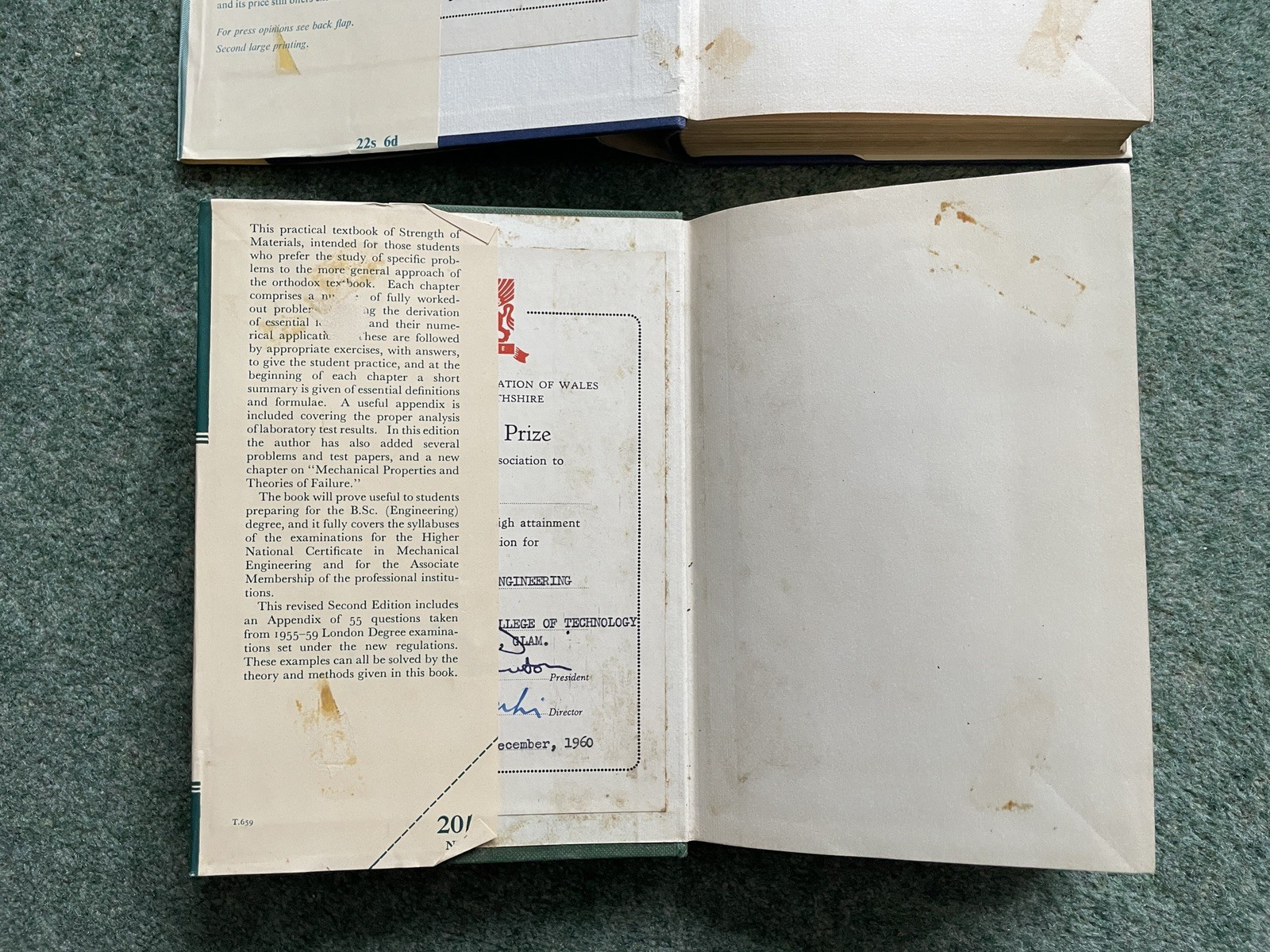 Strength of Materials, G.H. Ryder 1958 & Solution of Problems in S.A. Urry 1960