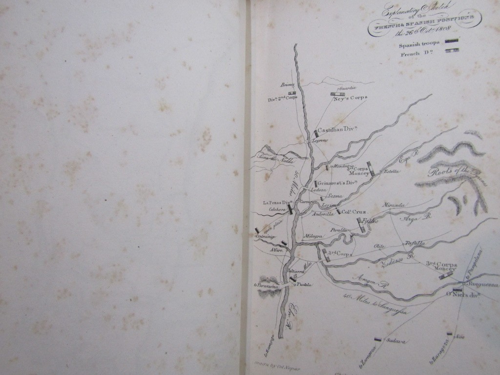 1842 Napier HISTORY OF THE WAR IN THE PENINSUA AND SOUTH FRANCE Rare 5 Vols MAPS