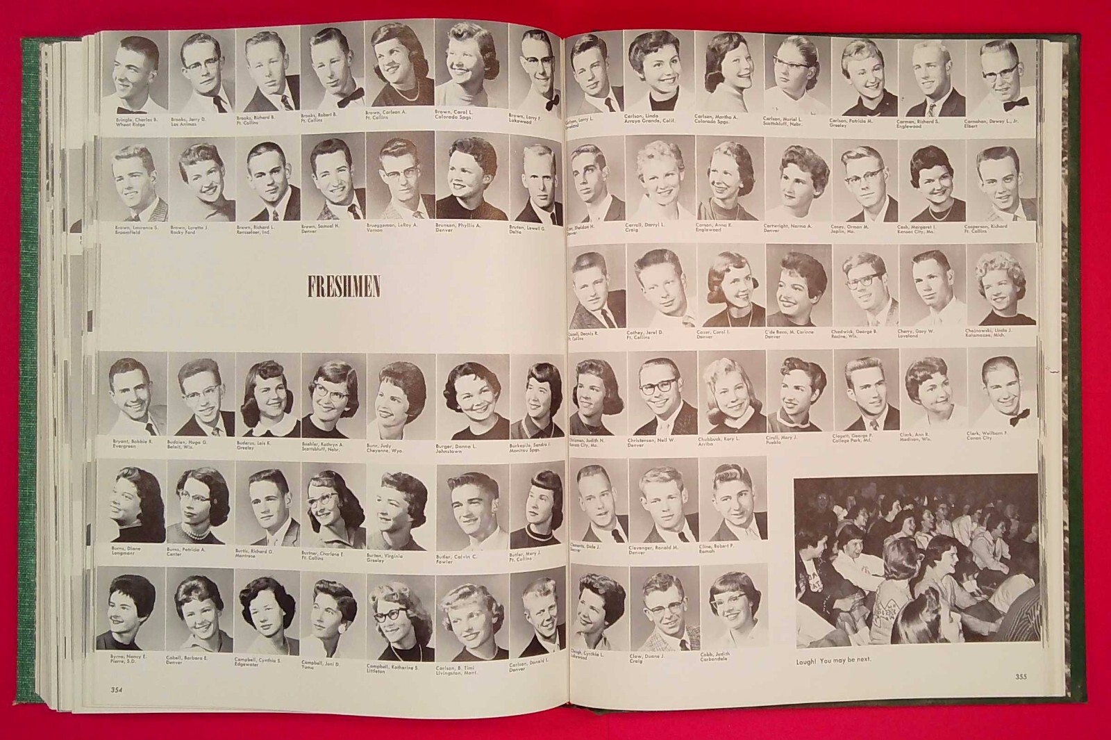 Yearbook 1959 Colorado State University Silver Spruce Fort Collins (A492)