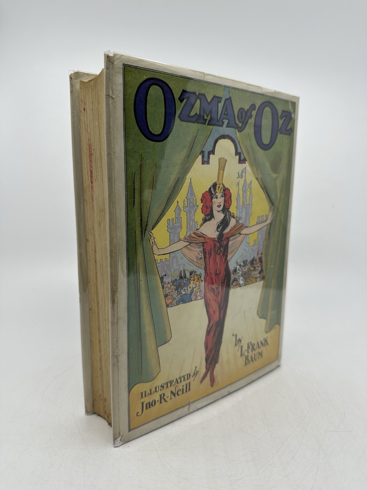 Ozma of Oz L Frank Baum Jno R Neill Vintage HC w/DJ Reilly & Lee 1907 The Wizard