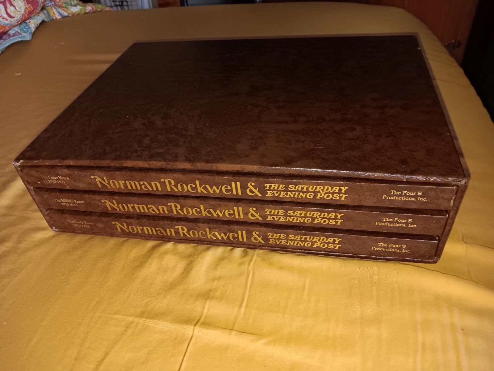 Rare Norman Rockwell and the Saturday Evening Limited Edition 956/1500 .