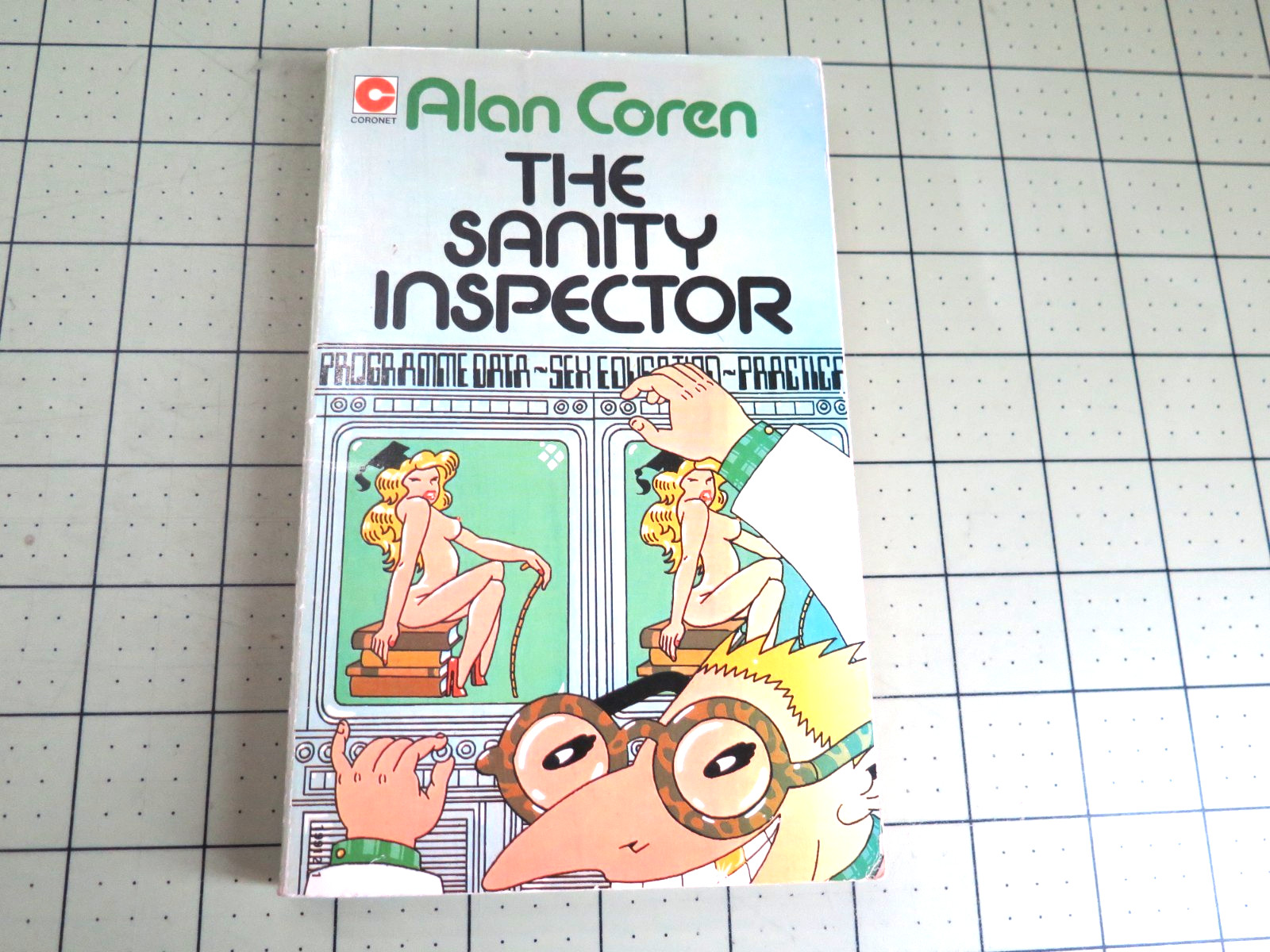 Sanity Inspector (Coronet Books) by Alan Coren 1976 2nd Coronet UK Vintage pb
