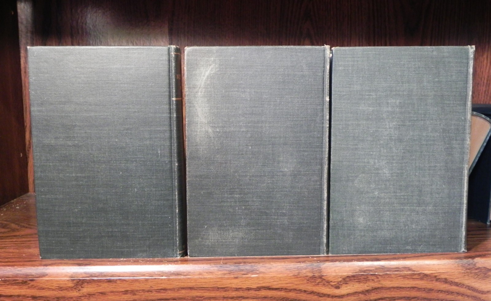 William Makepeace Thackeray – 9 Vols – The Mershon Co – Undated Vintage Book Set