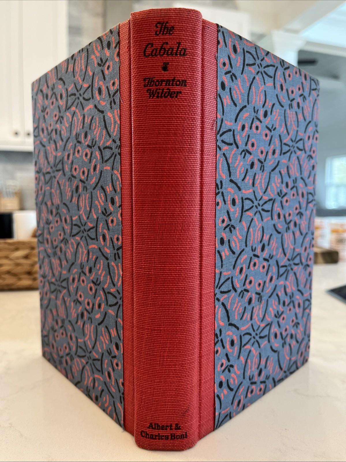 Thornton Wilder~THE CABALA 1926 SIGNED First Edition Fine/NF DJ (in slipcase)