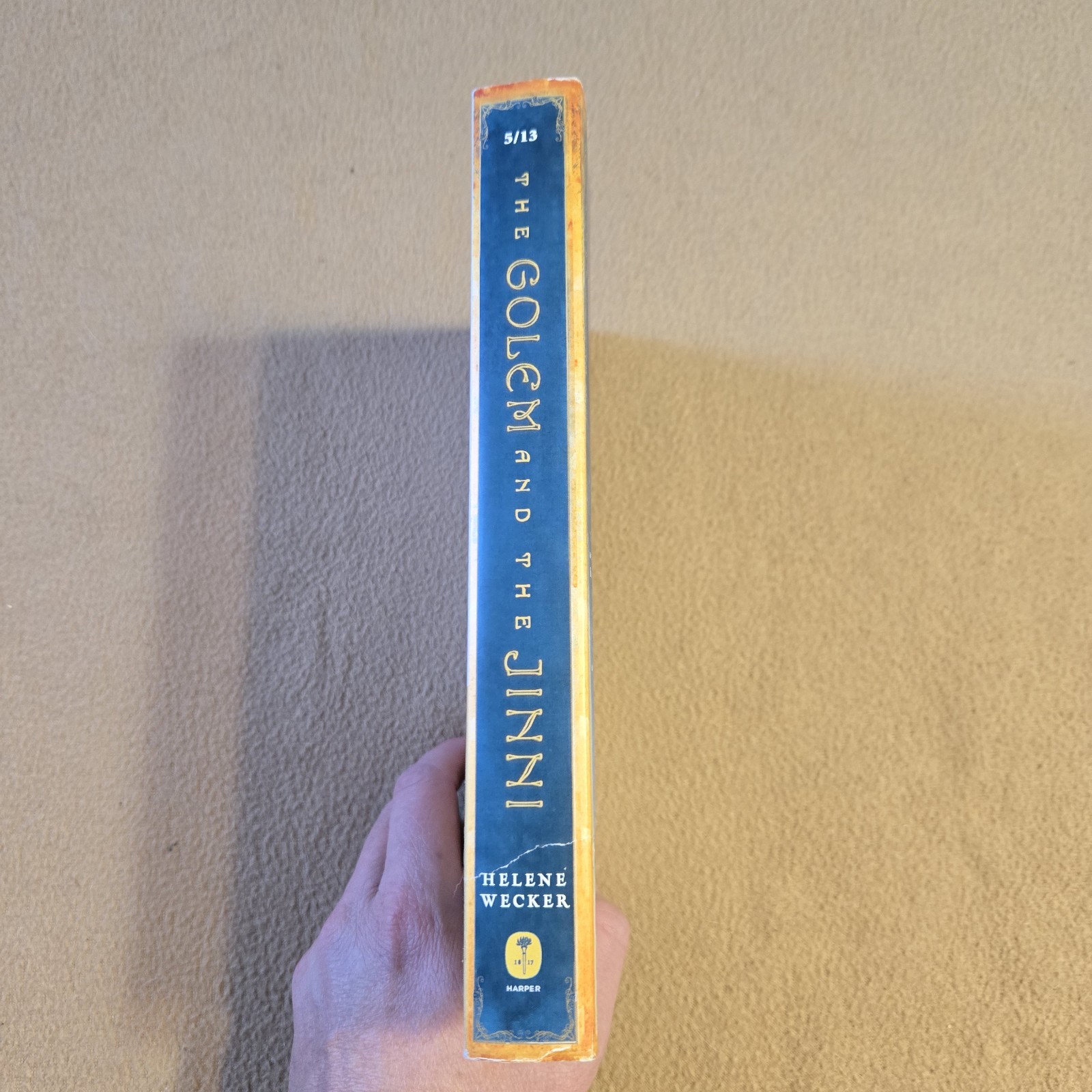 The Golem and the Jinni, Helene Wecker, Uncorrected Proof/ARC, 2013, **READ**