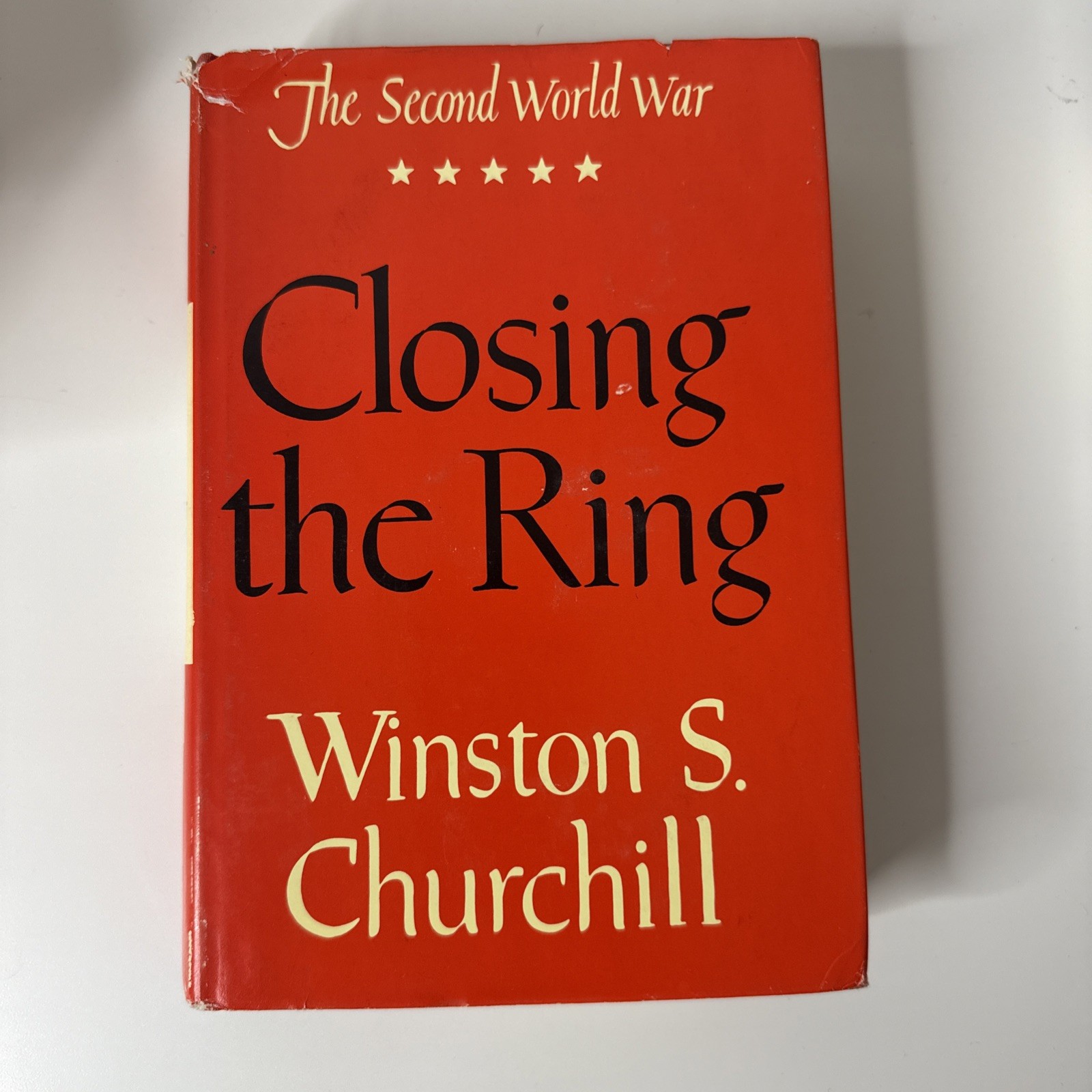 Second World War Hardcover Winston Churchill Complete Set Volumes 1 2 3 4 5 6 DJ