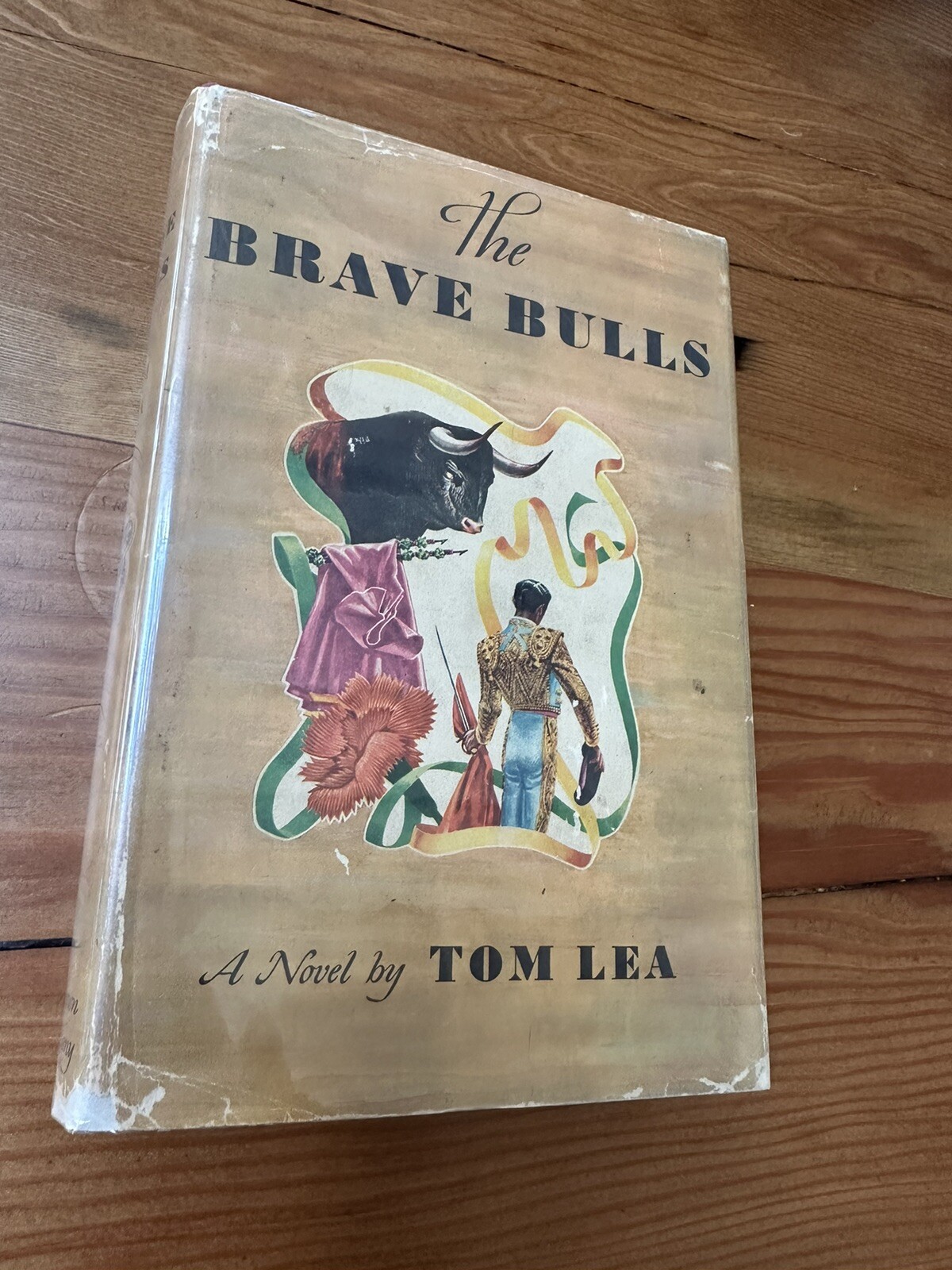 THE BRAVE BULLS by Tom Lea – 1949 1st HC/DJ Bullfighting