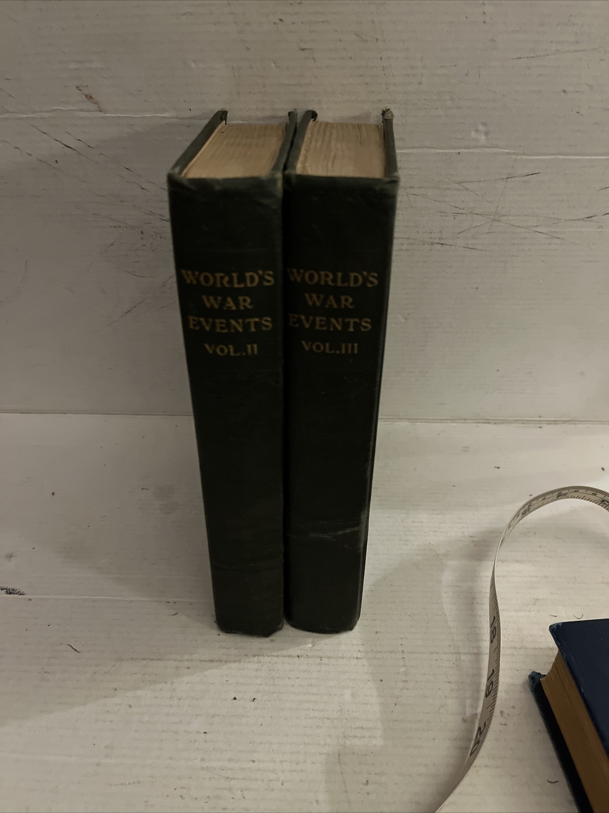 World’s War Events Vol. ll & lll 1919 Francis J Reynolds & Allen L Churchill