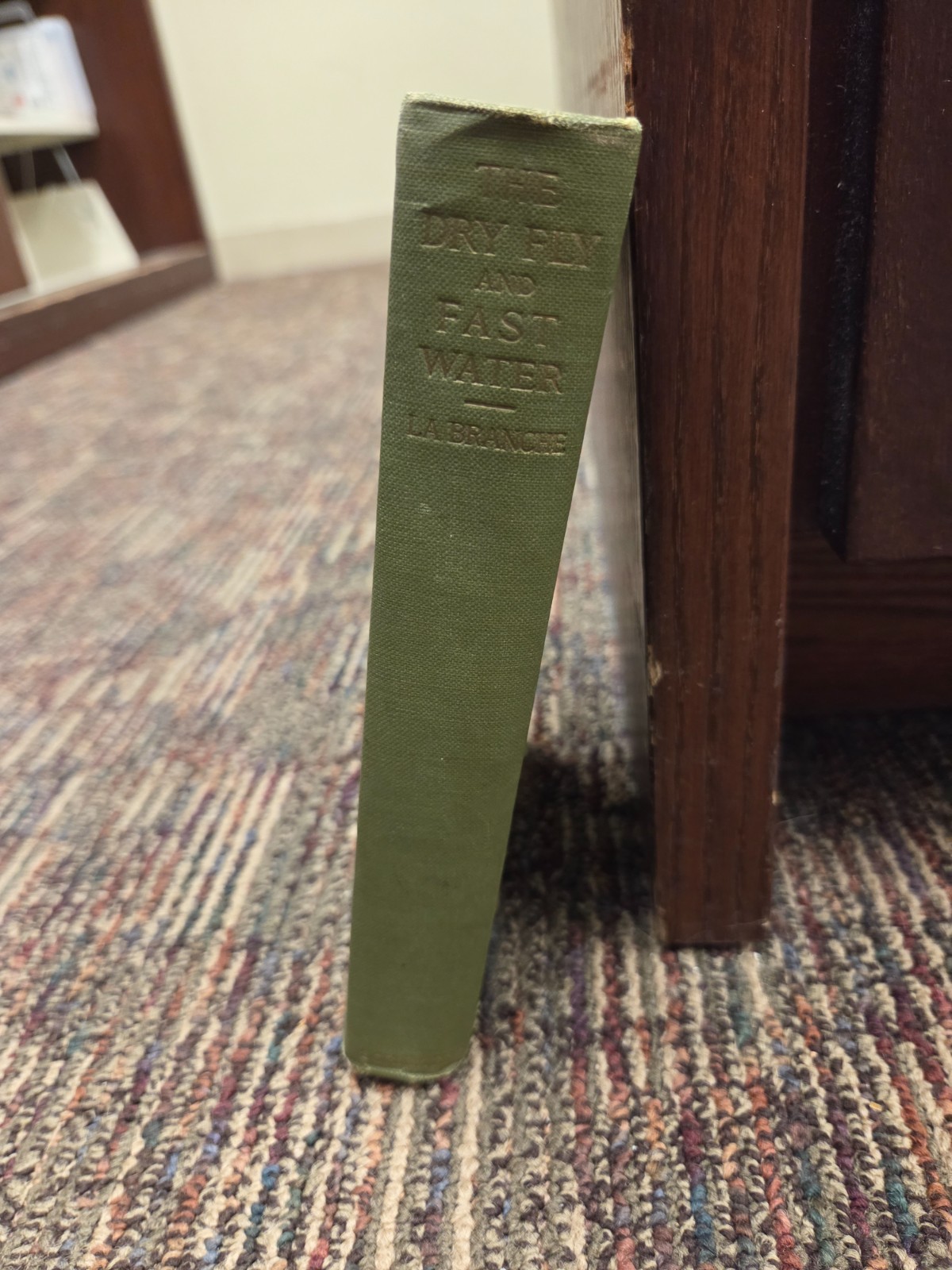 Antique 1921 Hardcover The Dry Fly and Fast Water by George M. L. La Branche