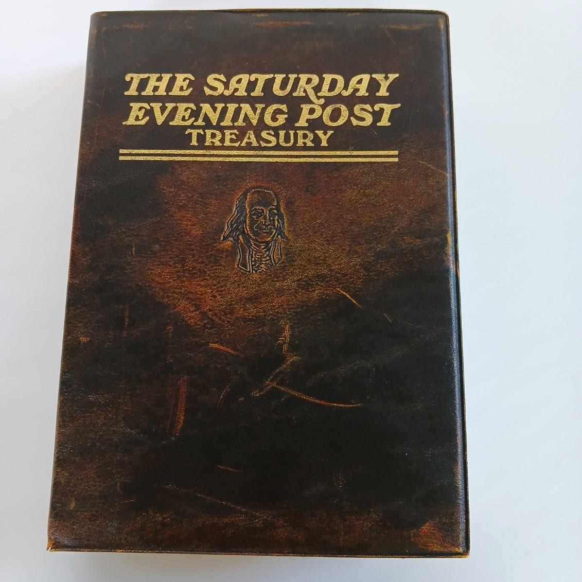 The Saturday Evening Post Treasury Hardback Vinyl Cover 1954 544 pages
