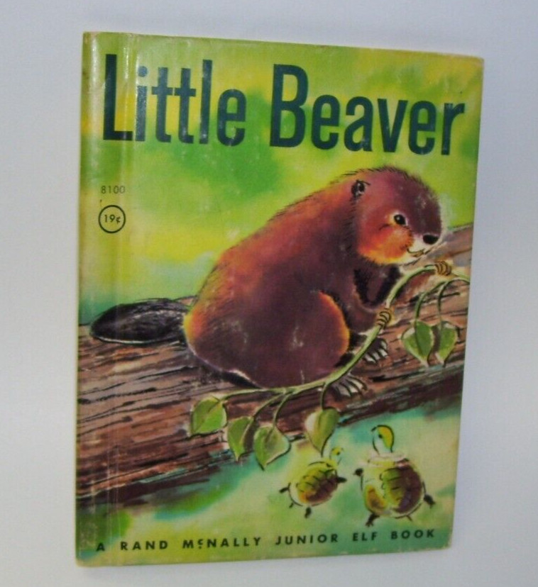 1963 Antique Jr. Elf Book Little Beaver