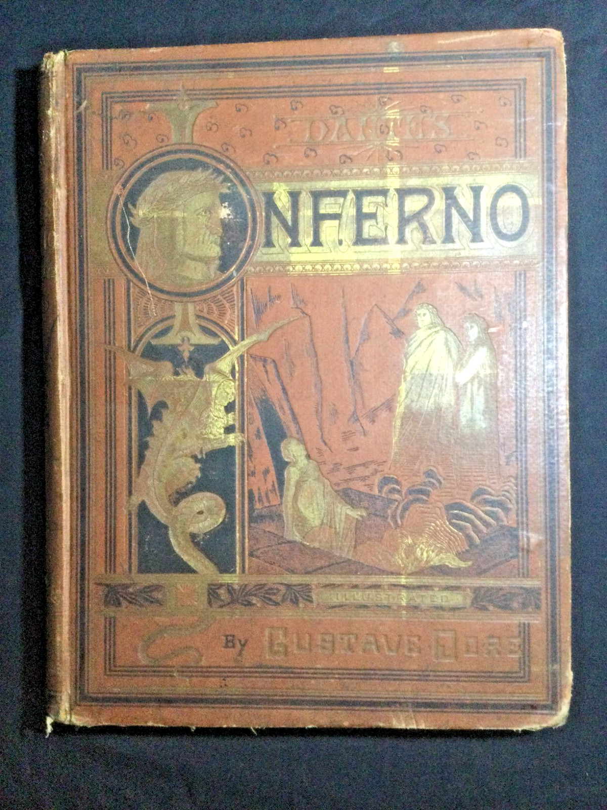 „Dante’s Inferno“ Tr. H. Cary. Pub. Collier, 1884. Illus: Gustave Doré