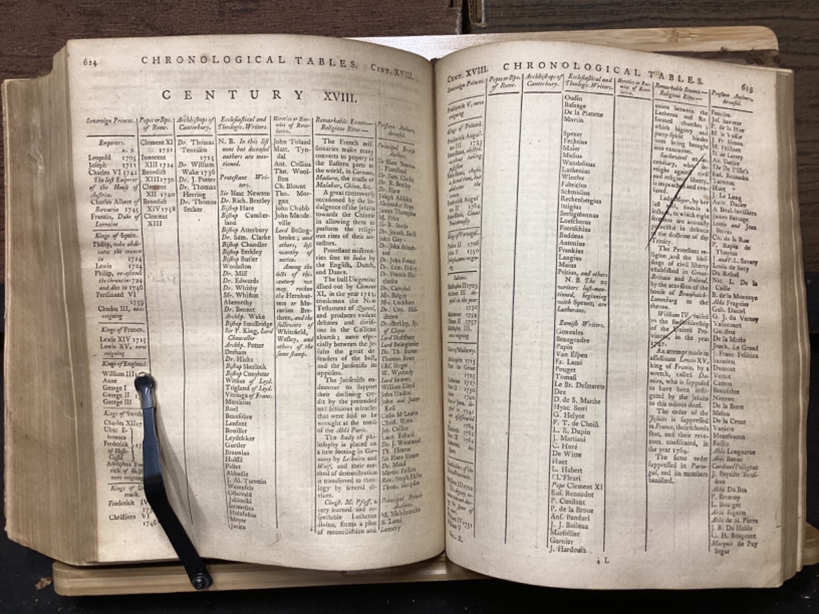 1765 An Ecclesiastical History, in Two Parts, by John Lawrence Mosheim