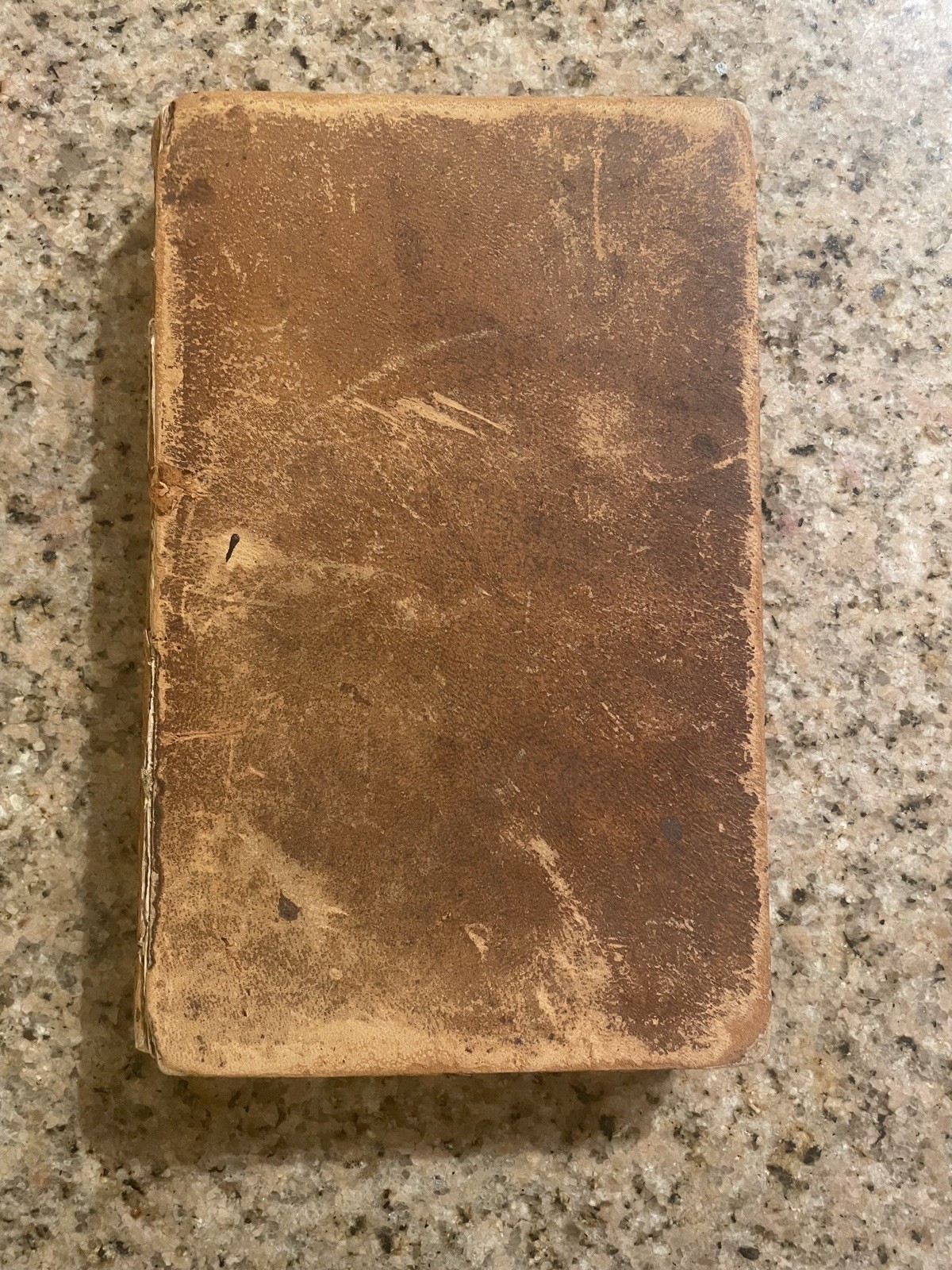 RARE 1846 First Lessons in Civil Government OHIO GOVT Young LEATHER