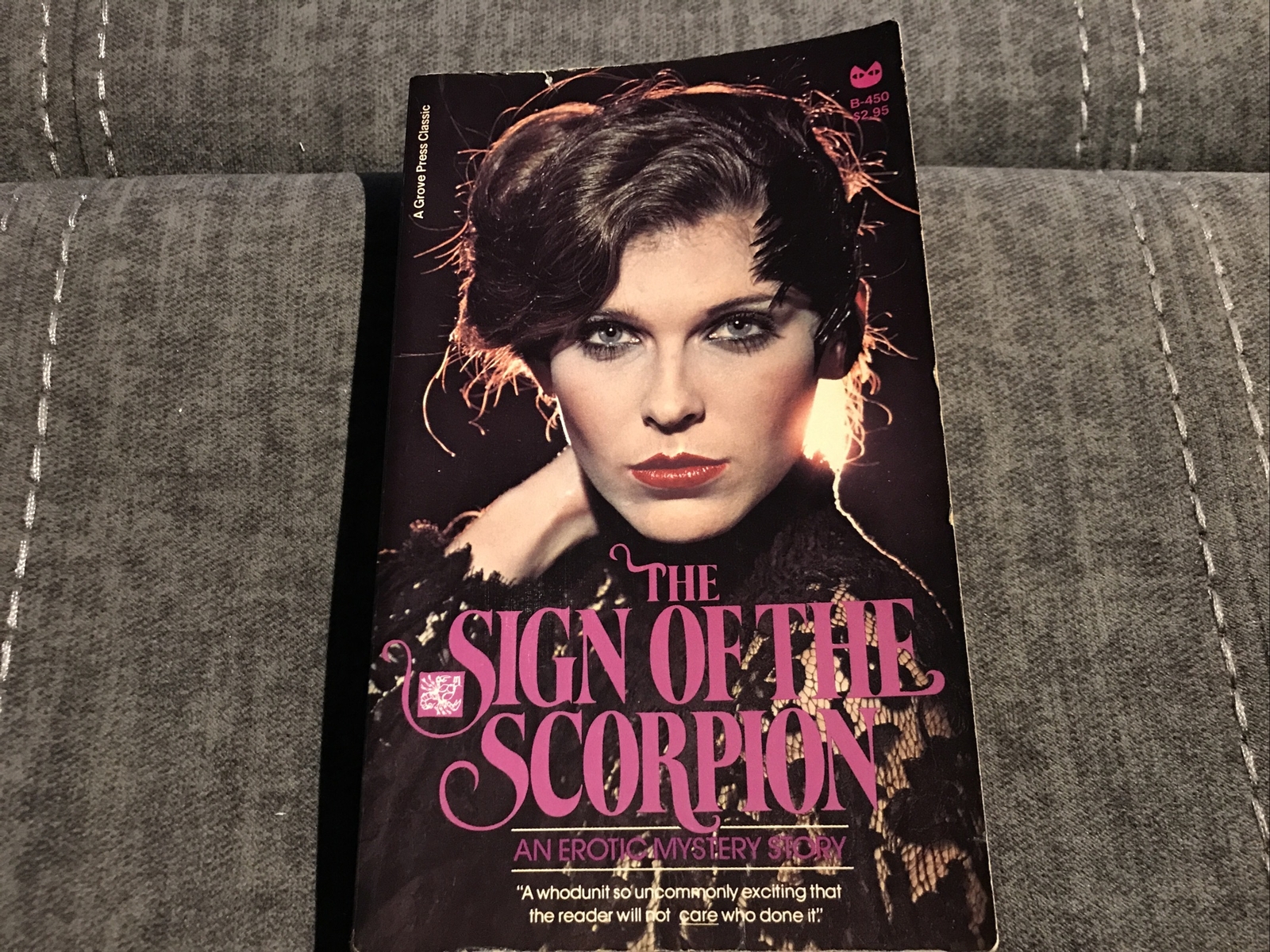 The Sign Of The Scorpion – Anonymous 1981 Erotic Mystery Black Cat/Grove Press