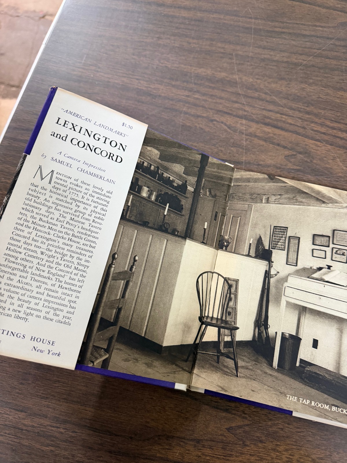Lexington and Concord – A Camera Impression – Chamberlain – HCDJ – 1939