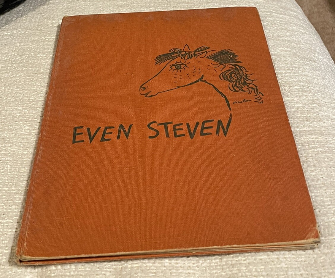 Even Steven by Will and Nicolas Harcourt Brace & Co. 1952 First Edition Ex-Lib