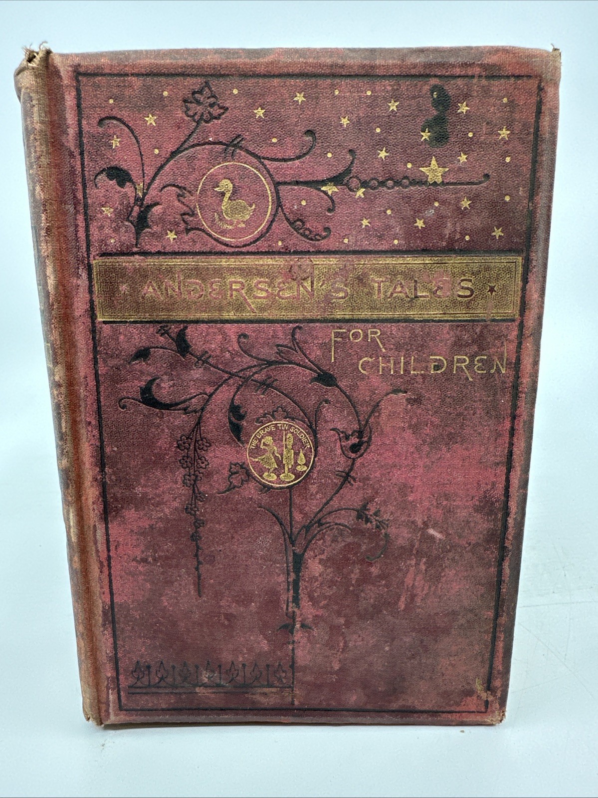 Andersen Tales for Children 1874 Bell 116 Illustrations Gilt HC (AD-9)