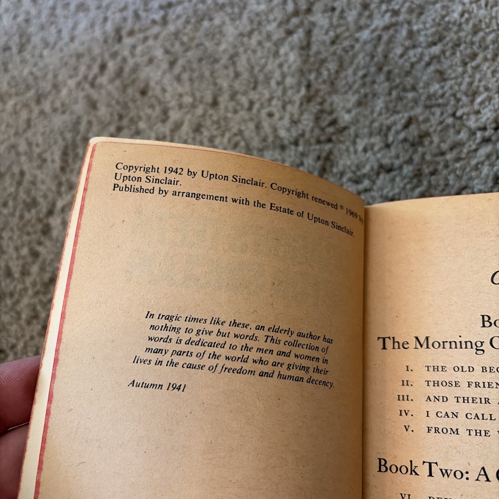Worlds End Between Two Dragon’s Teeth by Upton Sinclair Lanny Budd Series 1 – 3