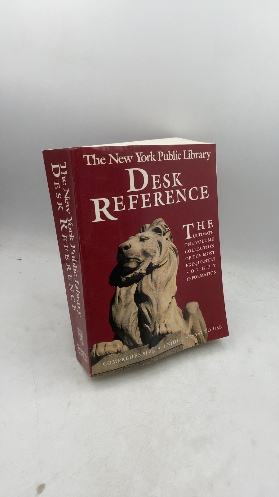 The New York Public Library Desk Reference Hardcover 1989